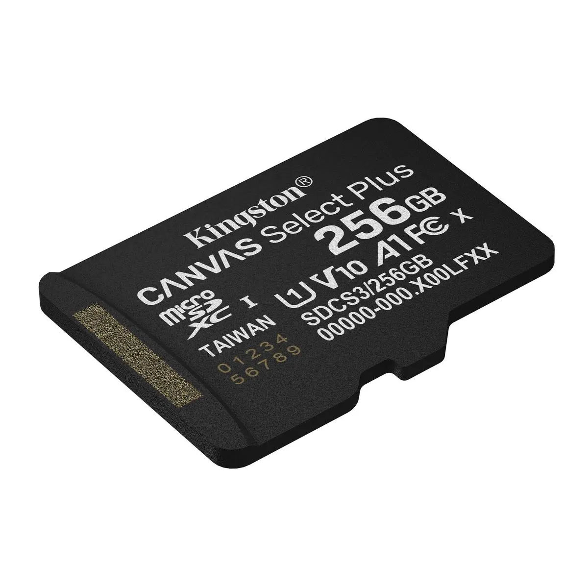 Kingston Canvas Select Plus Gen3 Card de Memorie microSDXC 256GB 150MB/s A1 Fara Adaptor