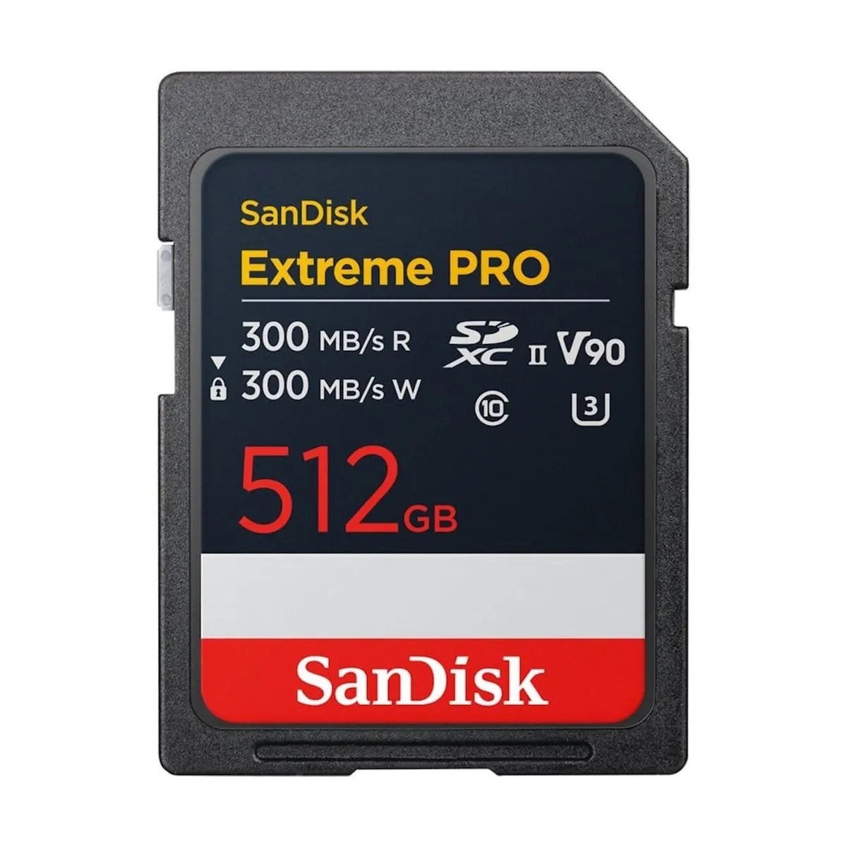 Sandisk Extreme PRO Card de memorie SDXC 512GB UHS-II U3 V90 W300 R300