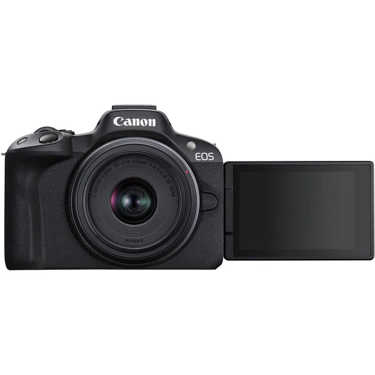 Canon EOS R50 Aparat Foto Mirrorless Kit cu Obiective 18-45mm si 75-300mm