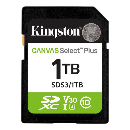 Kingston Canvas Select Plus Gen3 Card de Memorie SDXC 1TB 150MB/s C10 UHS-I U3 V30