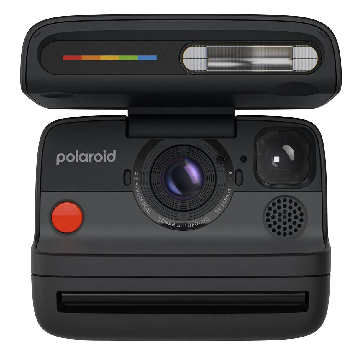 Polaroid Flip Camera Foto Instant Negru cu 1 Set de 8 Fotografii