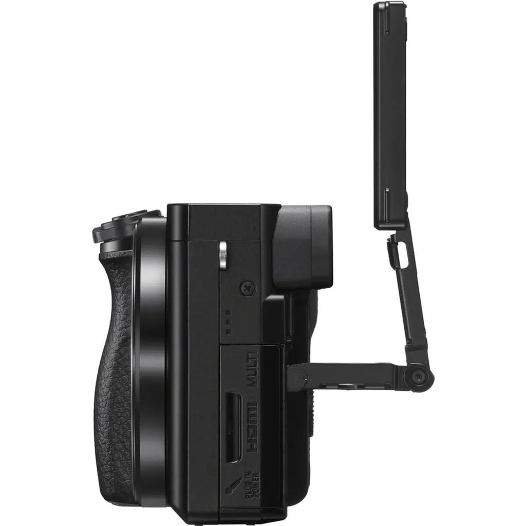 Sony Alpha A6100 Aparat Foto Mirrorless Kit cu Obiectiv E PZ 16-50mm F3.5-5.6 OSS II Negru