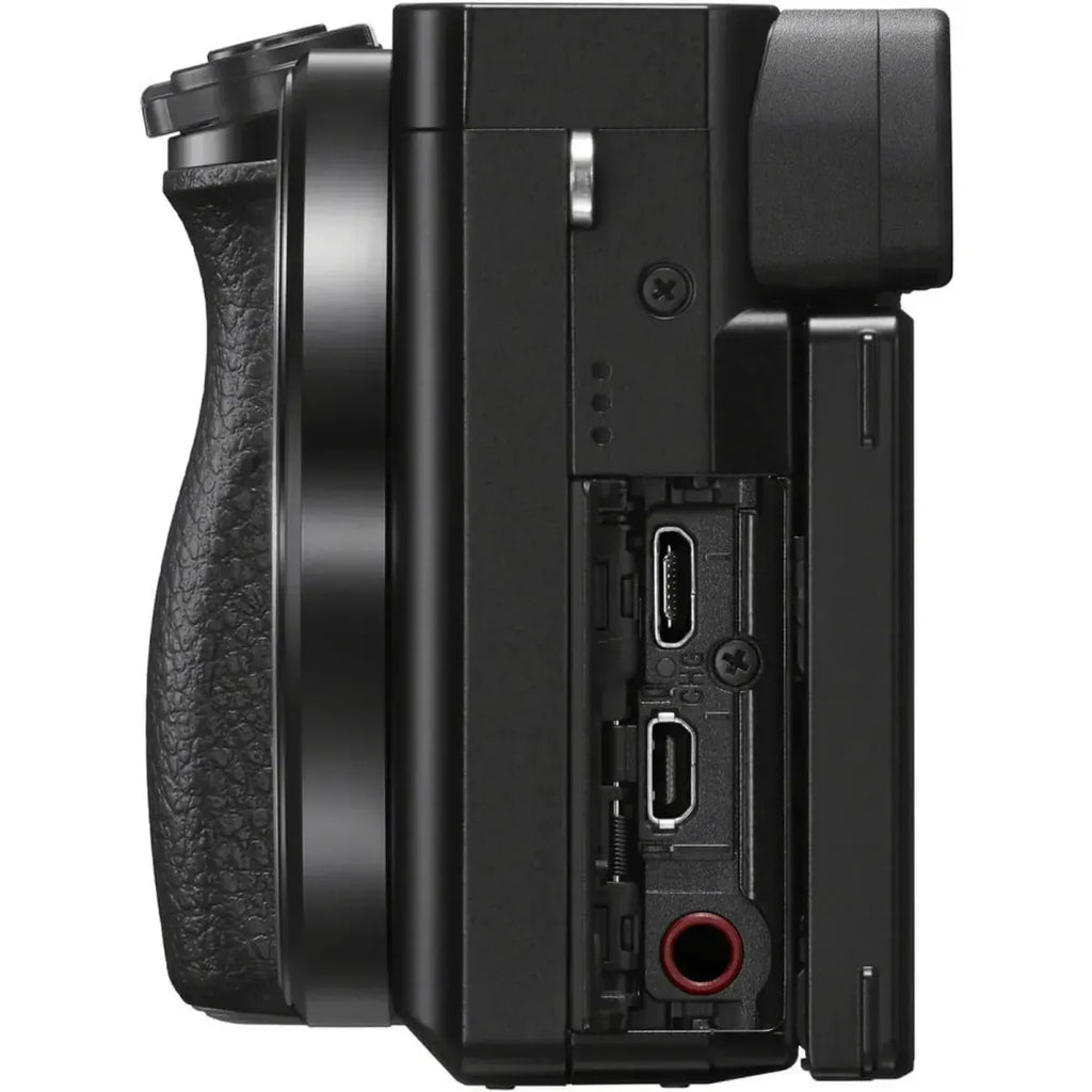 Sony Alpha A6100 Aparat Foto Mirrorless Kit cu Obiectiv E PZ 16-50mm F3.5-5.6 OSS II Negru