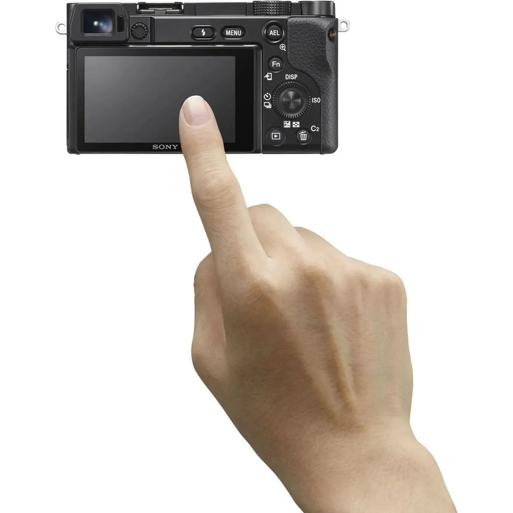 Sony Alpha A6100 Aparat Foto Mirrorless Kit cu Obiectiv E PZ 16-50mm F3.5-5.6 OSS II Negru