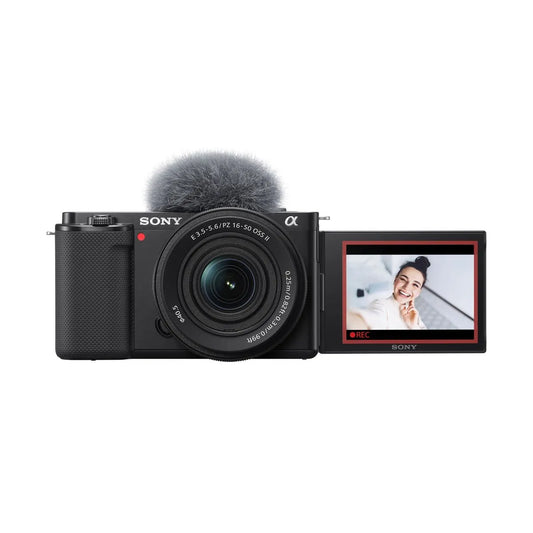 Sony Alpha ZV-E10 Camera Mirrorless pentru Vlogging 4K Kit cu Obiectiv 16-50mm mk2