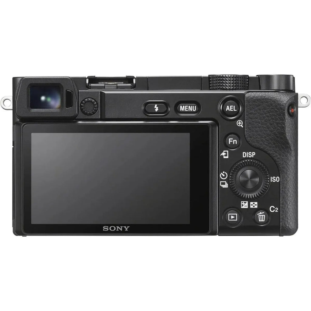 Sony Alpha A6100 Aparat Foto Mirrorless 24.2MP Kit 16-50mm II F3.5-5.6 OSS II + 55-210mm F4.5-6.3 OSS Negru