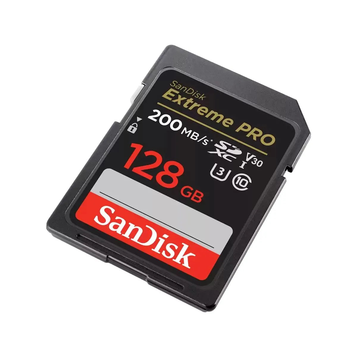 SanDisk Extreme PRO Card de Memorie SD 128GB SDXC UHS-I Class 10 U3 V30 + 2 Ani RescuePRO Deluxe