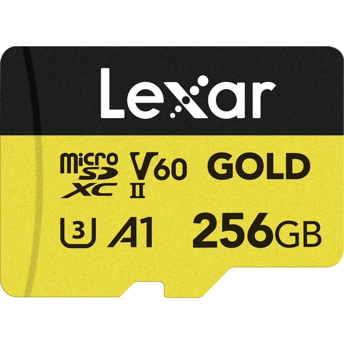 Lexar Card de Memorie microSDXC Professional UHS-II 256GB V60 Gold