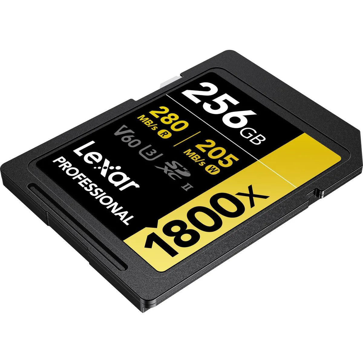 Lexar Card de Memorie SDXC Professional UHS-II BL 1800x 256GB V60 Gold