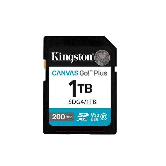 Kingston Canvas Go Plus SDG4 Card de Memorie SDXC 1TB 200MB/s R U3 V30
