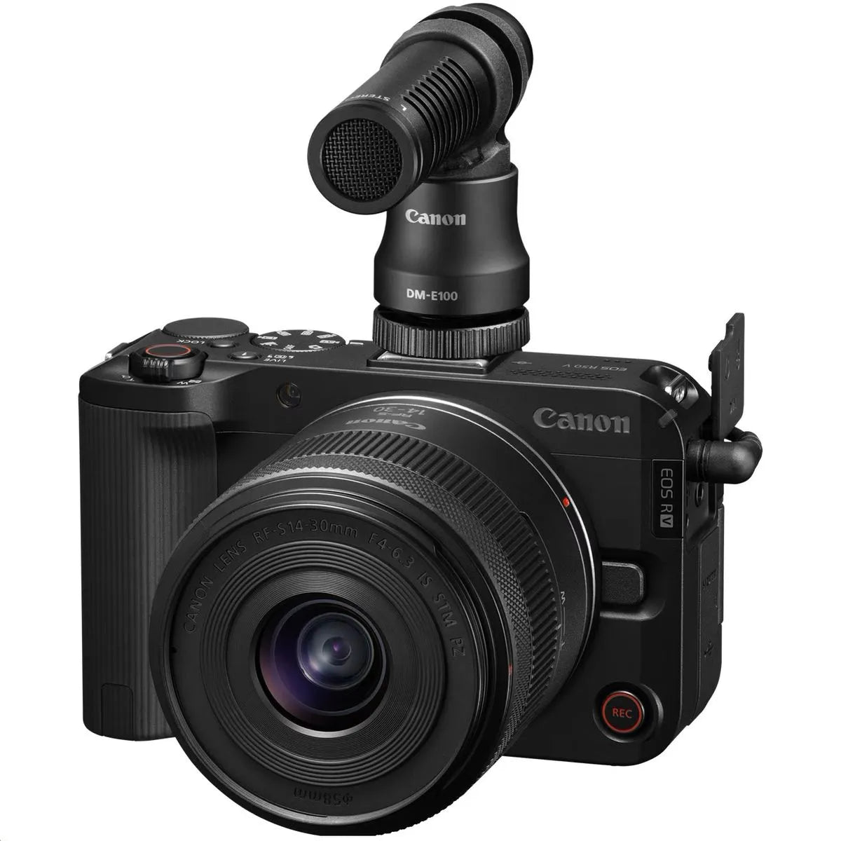 Canon EOS R50V Aparat Foto Mirrorless Crop 24MP Video 4K Kit Content Creator cu Obiectiv RF-S 14-30mm